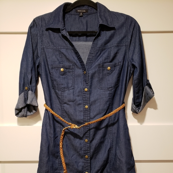 💥2 for $40 - Jean Dress - Picture 2 of 8